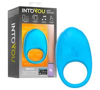 INTOYOU Ringo - anneau pénien vibrant intelligent avec application (bleu)