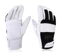 Intra-FIT Gants de soudage TIG en cuir de chèvre de qualité supérieure, dos Nomex résistant aux étincelles, résistance pour les travaux de soudure, les travaux mécaniques, les travaux de, L
