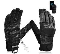 Intra-FIT Gants tactiles résistants aux coupures - Protection tactique puissante contre les coupures - Écran tactile ANSI A9, EN388, ASTM F2878-10 - Niveau 5 - Police - Gants militaires