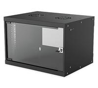 Intellinet 714143 étagère 6U Rack monté sur le mur Noir