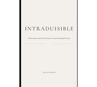 INTRADUISIBLE