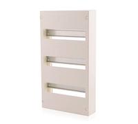 Intratec Coffret de Distribution Électrique en Saillie 3 Rangée - Boîtier IP30 avec 36 Module pour Installation Facile en Intérieur Résidentiel et Professionnel - 463 x 250 x 70mm avec Rail DIN