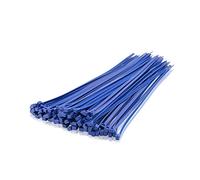 Intratec Collier de Serrage Attache Câble | 100 pièces | 280 200 140 100 mm de Longueur | 2,5-3,5-4,5 mm de Large | Serre Câbles Rilsan Nylon