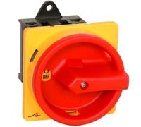 Intratec Interrupteur principal 40A, 4 pôles - Sectionneur intégré IP65 pour coffrets et armoires électriques, interrupteur compact (67 x 67 x 63 mm)