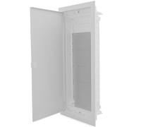 Intratec répartiteur de communication encastré, IP40 - Boîtier multimédia pour maison entièrement connectée, série DIXBOX-XT armoire de distribution pour systèmes multimédias, 842 x 346 x 92 mm, blanc