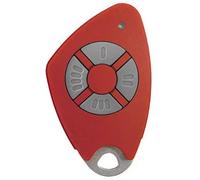 INTRATONE - HTEL2-00 - 09-0102 - TÉLÉCOMMANDE 4 CANAUX BI-TECHNOLOGIE 868 Mhz Rouge