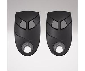 INTRATONE - Lot de 2 télécommandes 2 canaux - Référence 09-0101 + 1 porte-clés DOMOBIP offert - ATTENTION : Cette télécommande n'est pas programmable par des particuliers.