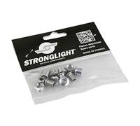 Intravis Pedalier Stronglight Vtt Double Inox (Jeu De 5) Multicolore