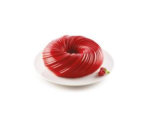 INTRECCIO Moule rond Fils entrelacés SilikoMart 3Design D21 cm SC