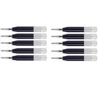 Intrepid Lot de 10 recharges d'encre gel noire pour Cross, Sheaffer Ion et plus encore Encre gel noire (emballage en vrac)