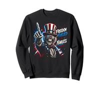 Intrépide et nourri par la liberté Sweatshirt