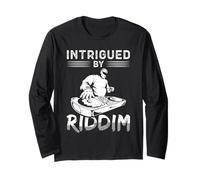 Intrigued by Riddim Funny Dubstep DJ Bass Music Art Manche Longue
