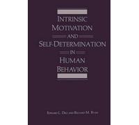 Intrinsic Motivation And Self-Determination In Human Behavior