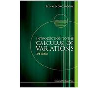 Intro To Calcul Varia (3rd Ed)