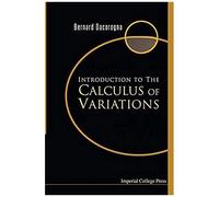 Intro To Calculus Of Variations