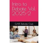 Intro to Debate Vol. 2025-2