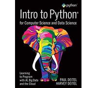 Intro To Python For Computer Science And Data Science