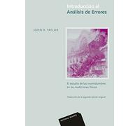 Introducción al análisis de errores: El estudio de las incertidumbres en las mediciones físicas