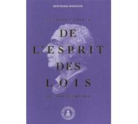 Introduction à De l'esprit des lois de Montesquieu - Bertrand Binoche - De La Sorbonne Editions - broché - Etude