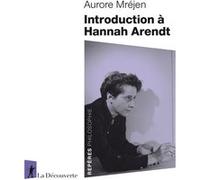 Introduction À Hannah Arendt