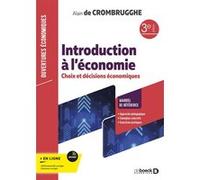 Introduction à l’économie Alain de Crombrugghe (Auteur)