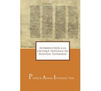 Introduction à la Critique textuelle du Nouveau Testament