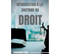 Introduction À La Doctrine Du Droit