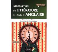Introduction À La Littérature De Langue Anglaise