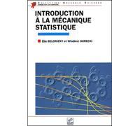 INTRODUCTION A LA MECANIQUE STATISTIQUE