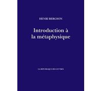 Introduction à la métaphysique