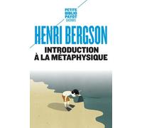 Introduction À La Métaphysique
