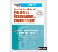 Introduction à la pensée politique, économique et sociologique
