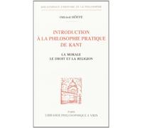Introduction à la philosophie pratique de Kant
