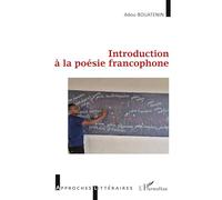 Introduction à la poésie francophone
