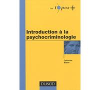 Introduction à la psychocriminologie