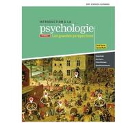 Carol Tavris – Introduction à la psychologie, les grandes perspectives – 3e éd. – Manuel