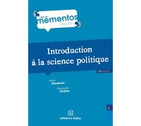 Introduction à la science politique 13ème édition - Jean Baudouin - Dalloz - broché - Etude