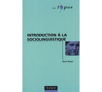 Introduction à la sociolinguistique