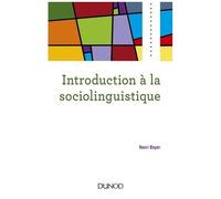 Introduction À La Sociolinguistique