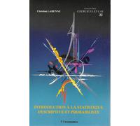 Introduction À La Statistique Descriptive Et Probabiliste