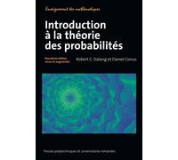 Introduction à la théorie des probabilités - Robert C. Dalang - Presses Polytechniques Romandes - broché - Etude