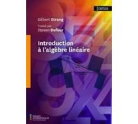 Introduction à l'algèbre linéaire