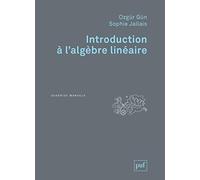 Introduction À L'algèbre Linéaire