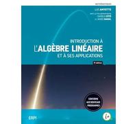 Introduction à l'algèbre linéaire et à ses applications - 5e édition: Manuel + version numérique 1 an