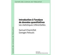 Introduction À L'analyse De Données Quantitatives - Les Statistiques Inférentielles