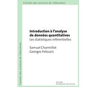 Introduction à l'analyse de données quantitatives: Les statistiques inférentielles