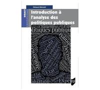 Introduction À L'analyse Des Politiques Publiques