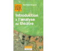 Introduction A L'Analyse Du Theatre