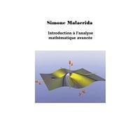Introduction à l'analyse mathématique avancée