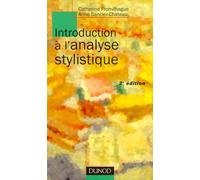 Introduction à l'analyse stylistique, nouvelle édition